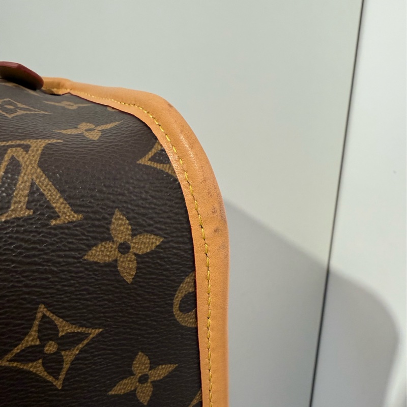 二手Louis Vuitton老花Diane法棍手提側背斜背包M45985-14