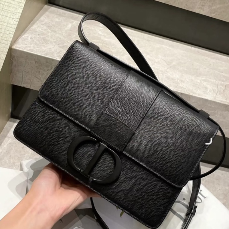 Dior • 經典蒙田 Montaigne 30 So Black 全黑磨砂牛皮-2