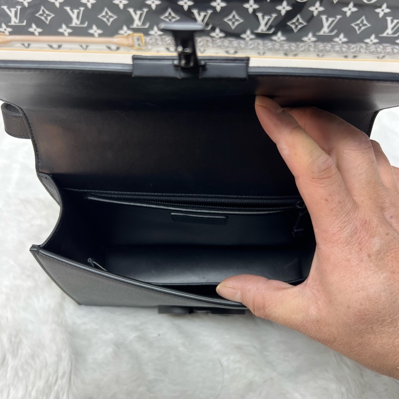 Dior • 經典蒙田 Montaigne 30 So Black 全黑磨砂牛皮-8