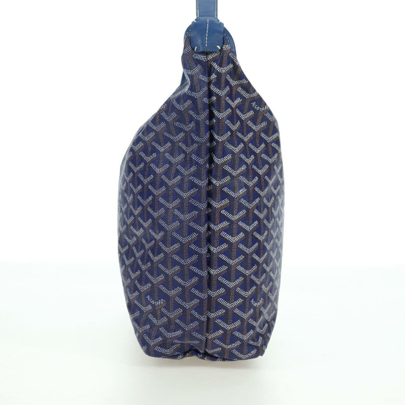 【日本直送】GOYARD 人字紋 Figge 單肩包 PVC 藍 正品 171503SAV-2