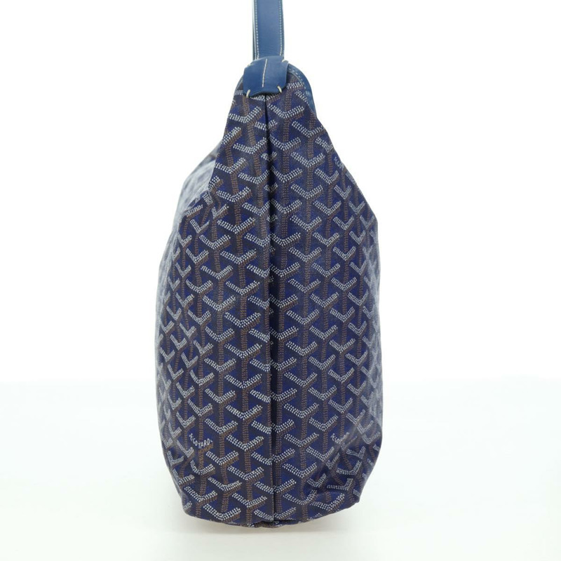 【日本直送】GOYARD 人字紋 Figge 單肩包 PVC 藍 正品 171503SAV-3
