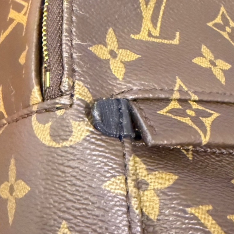 🎒LV Palm Springs Mini 小書包(改良款外露拉鍊,專櫃換新件)包況極佳🙌🏻-12