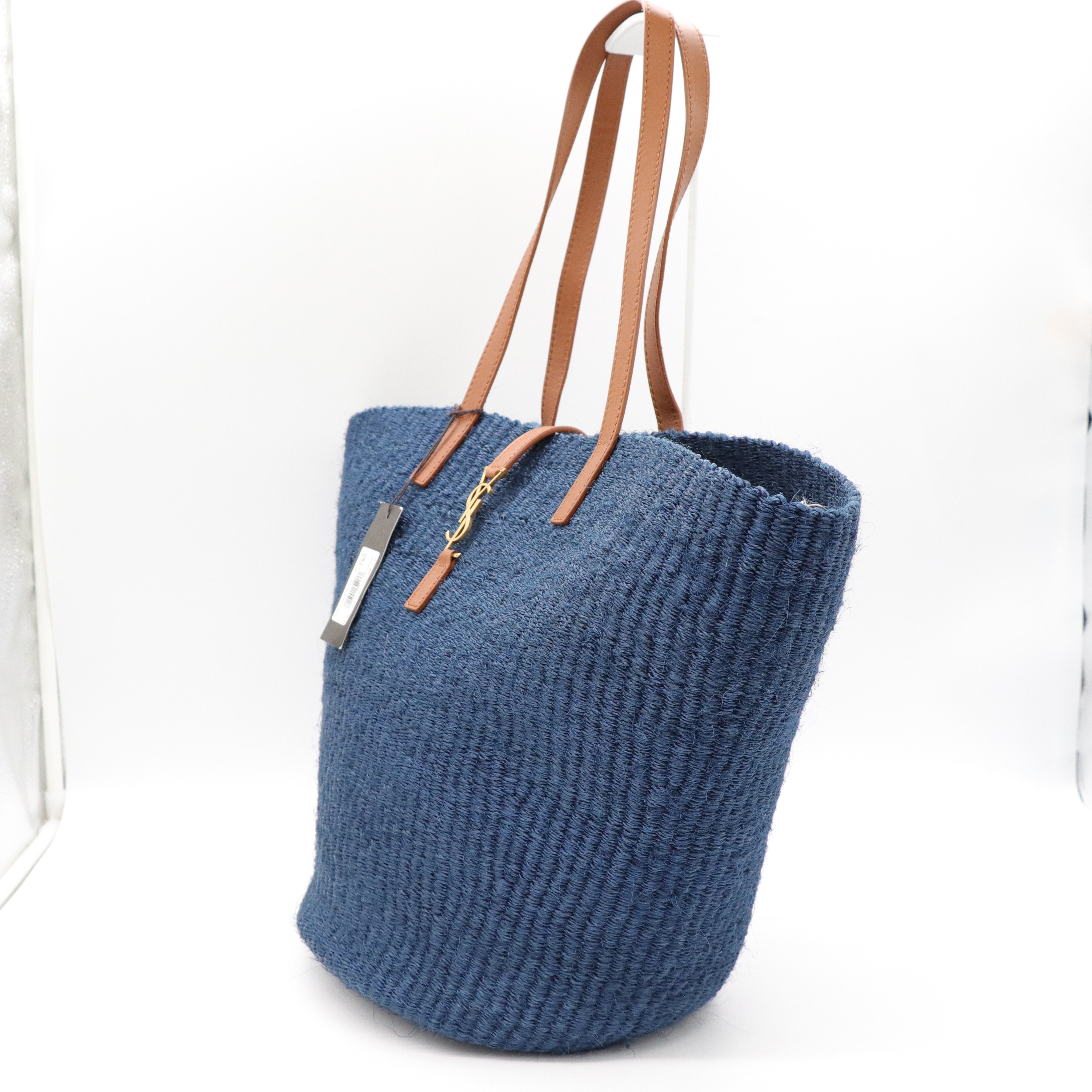 Saint Laurent 聖羅蘭 拉菲草 草編包 沙灘包-3