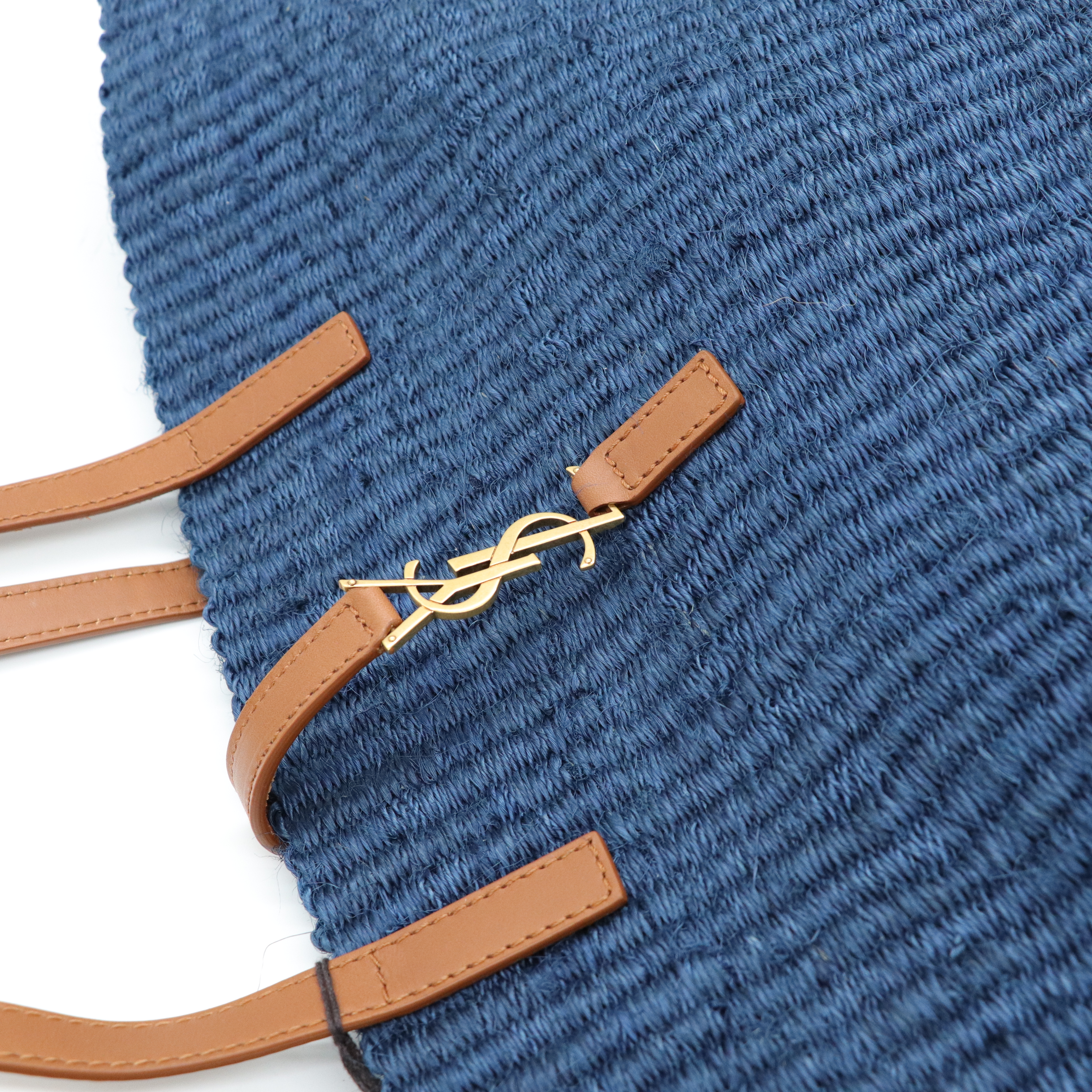 Saint Laurent 聖羅蘭 拉菲草 草編包 沙灘包-6