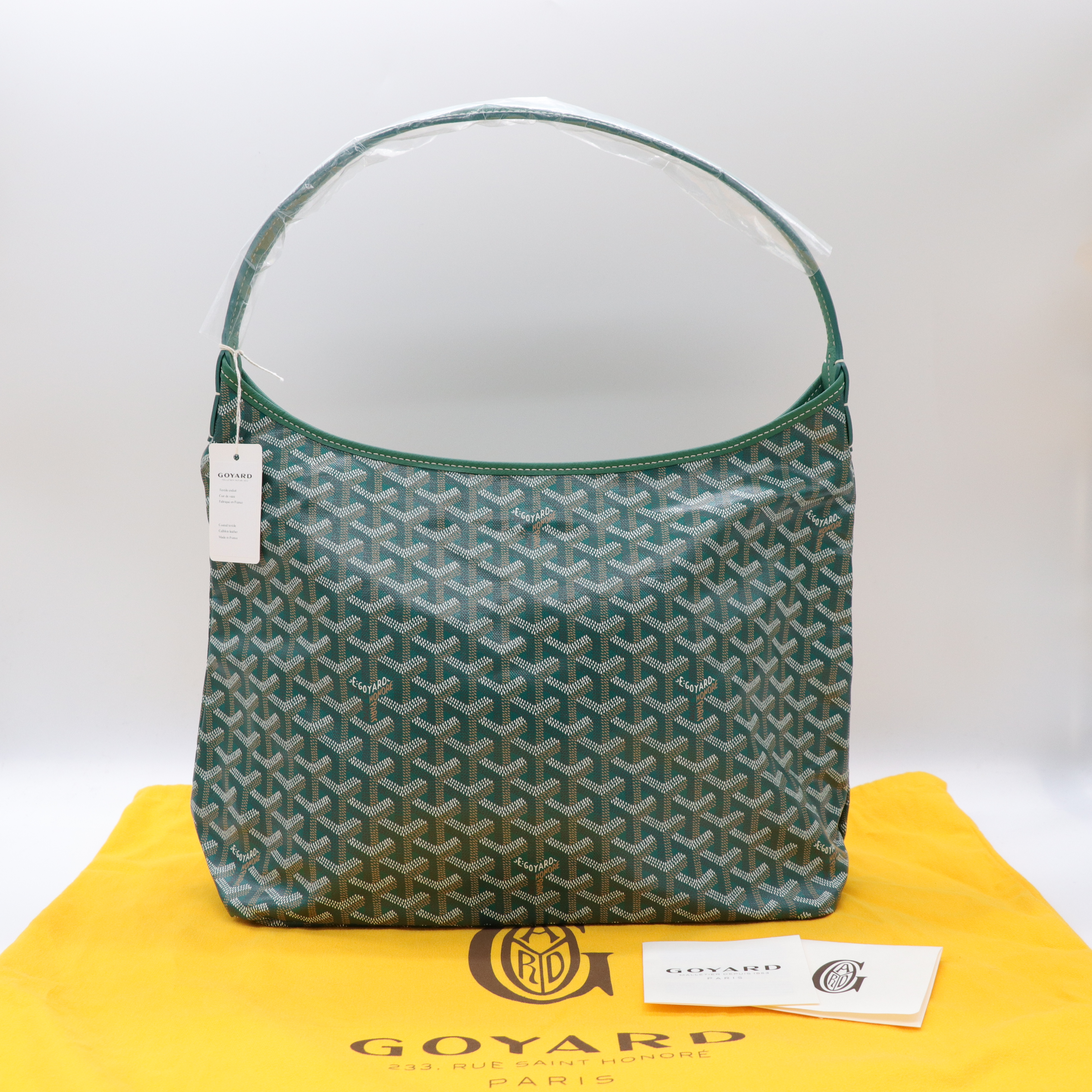 Goyard 戈雅 Bohème Hobo 綠色 帆布 肩背包-0