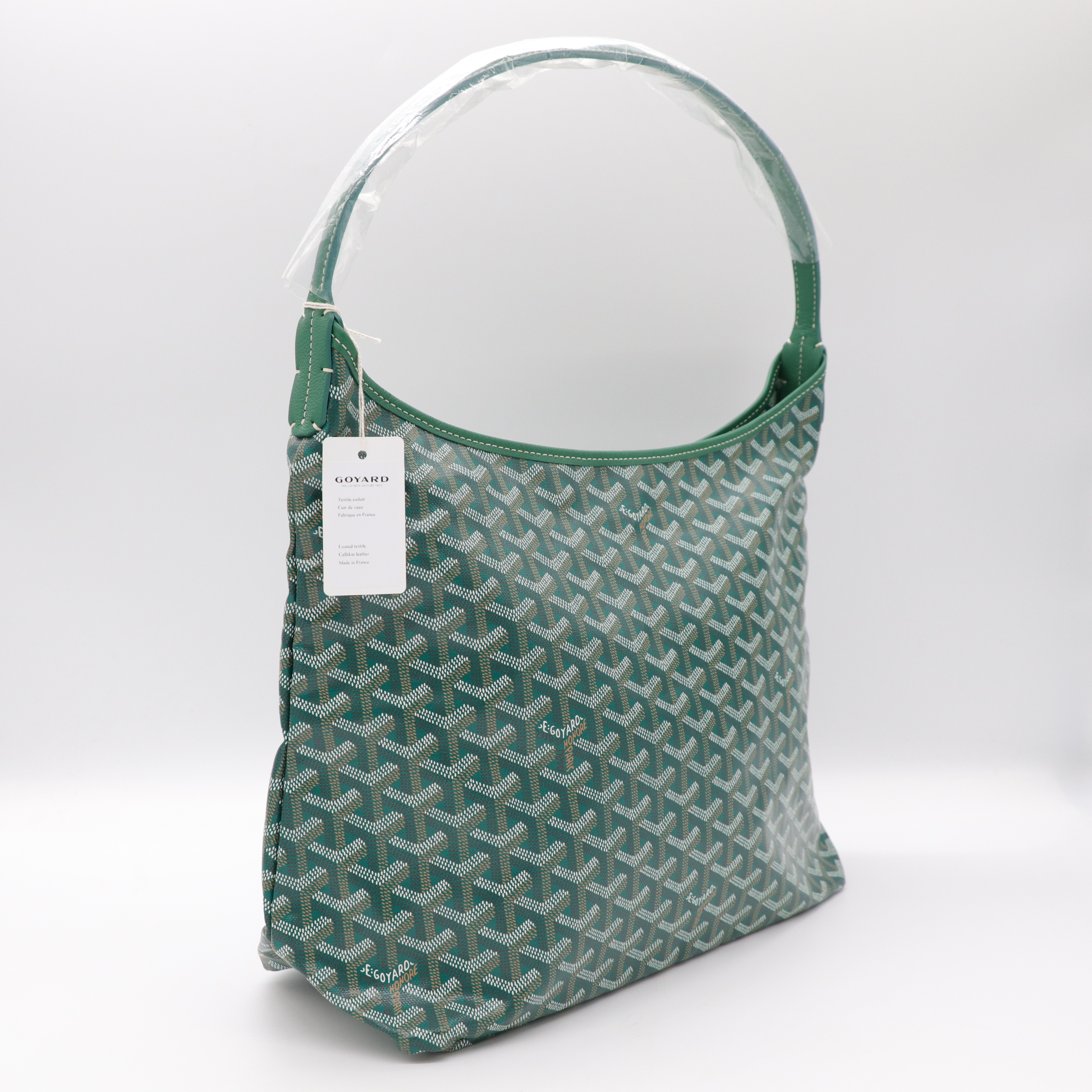 Goyard 戈雅 Bohème Hobo 綠色 帆布 肩背包-2