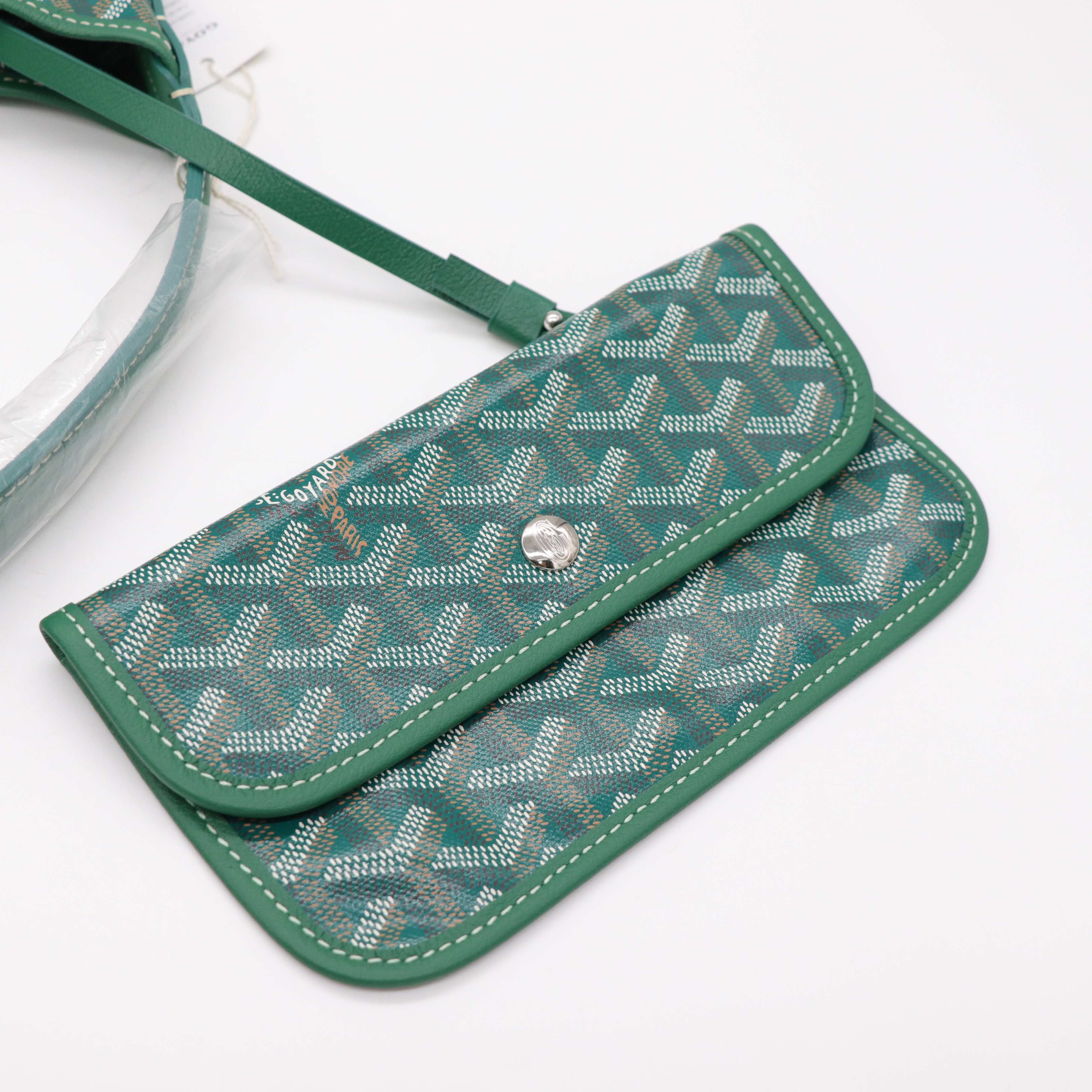Goyard 戈雅 Bohème Hobo 綠色 帆布 肩背包-8