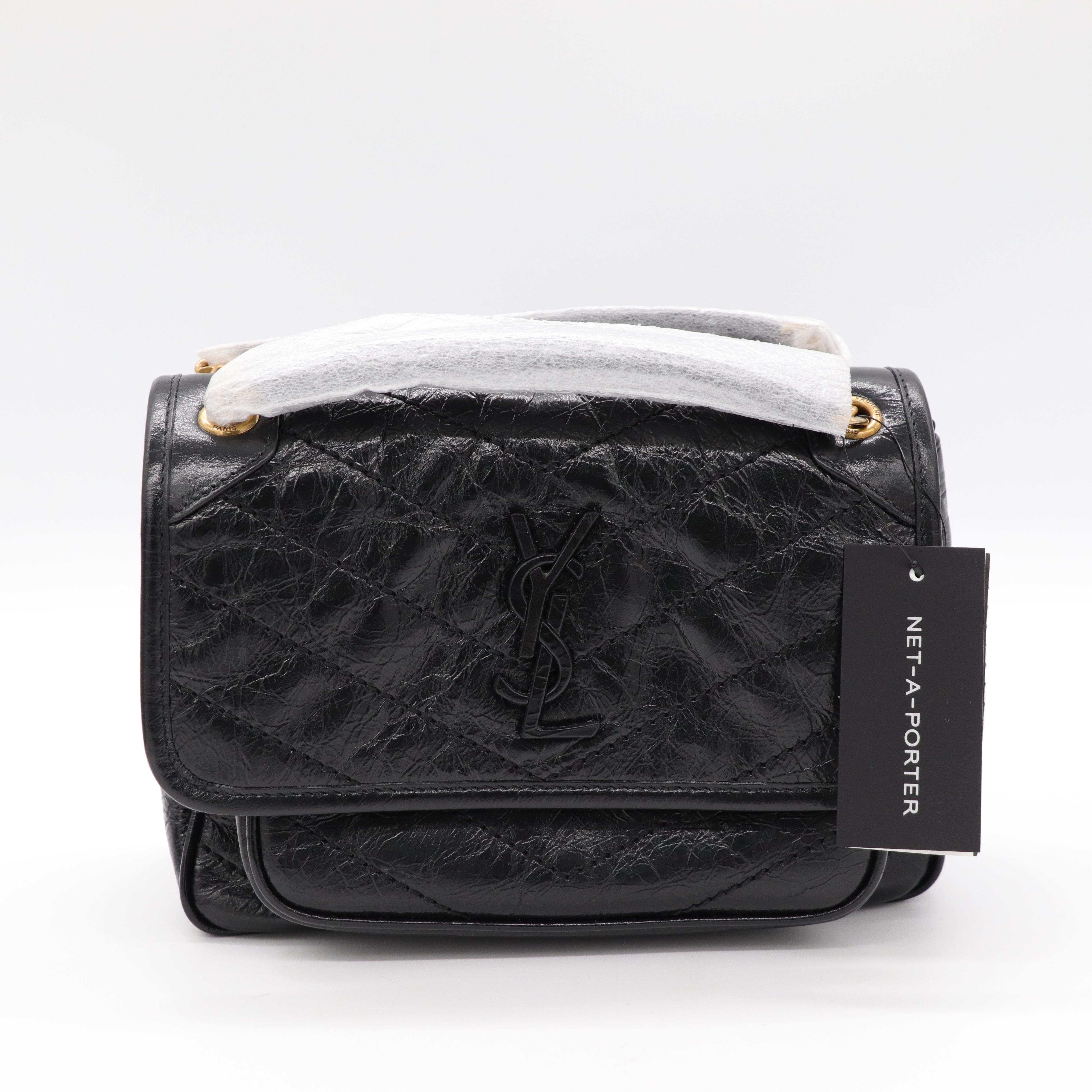 Saint Laurent 聖羅蘭 Niki Baby 金鍊 D釦-1