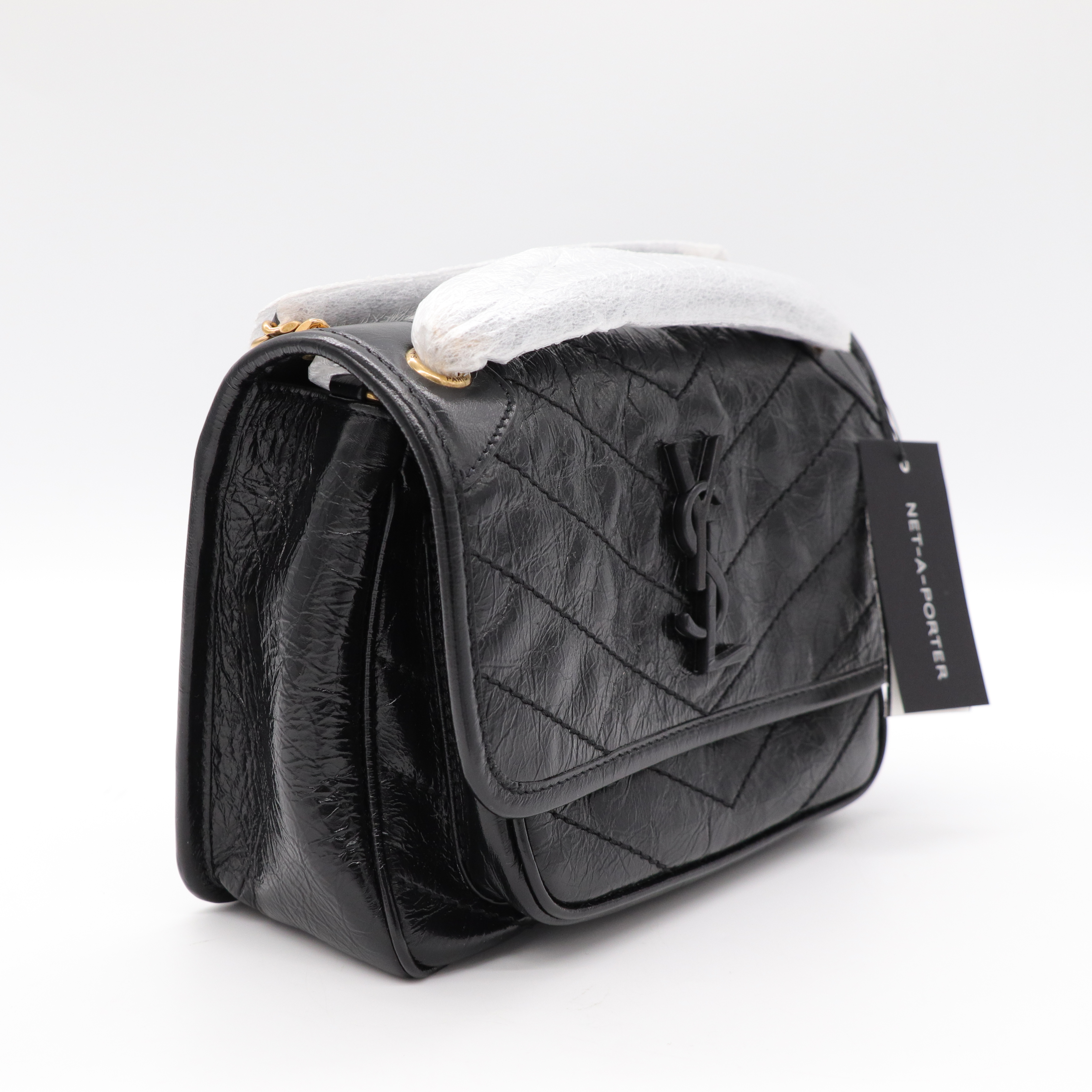 Saint Laurent 聖羅蘭 Niki Baby 金鍊 D釦-3