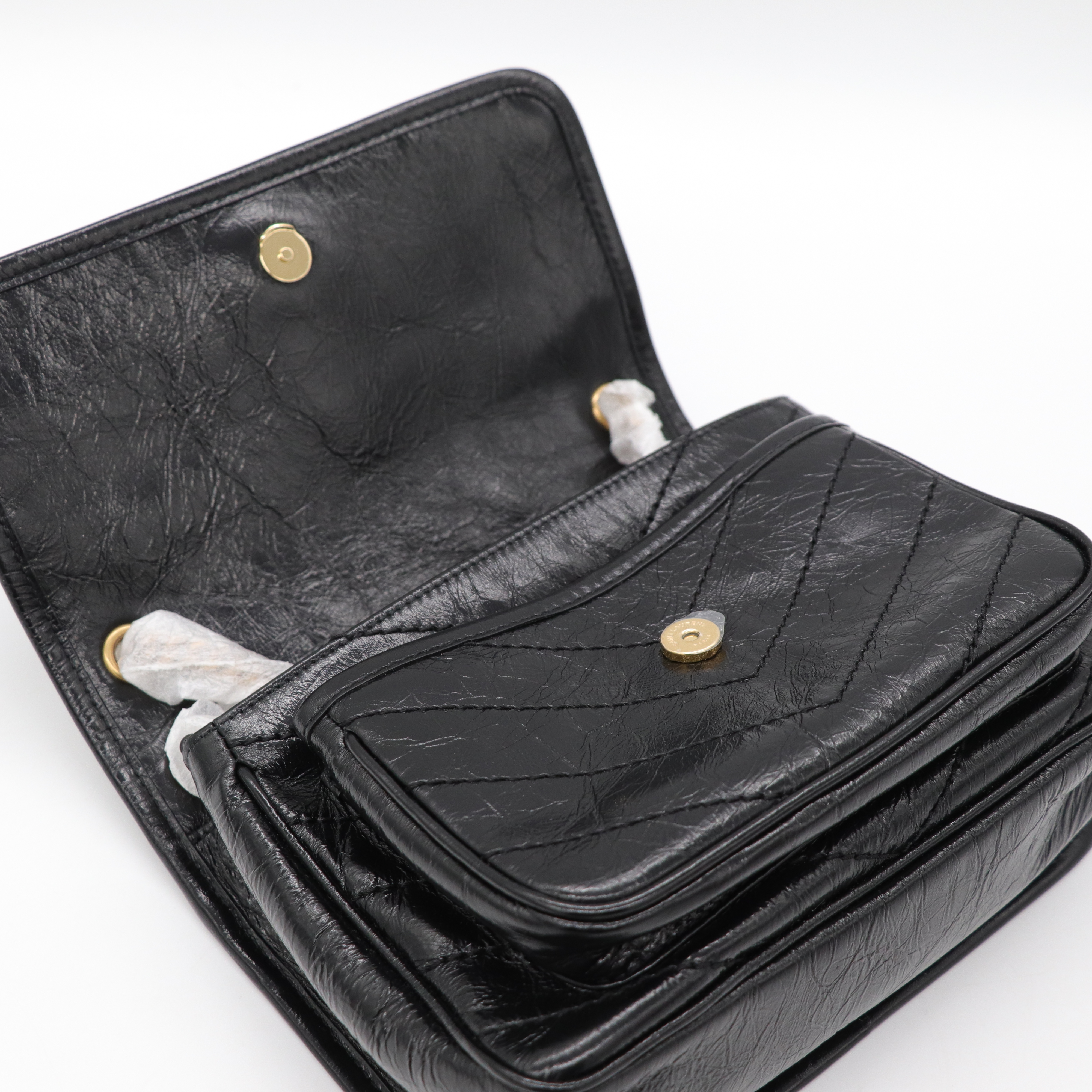 Saint Laurent 聖羅蘭 Niki Baby 金鍊 D釦-7