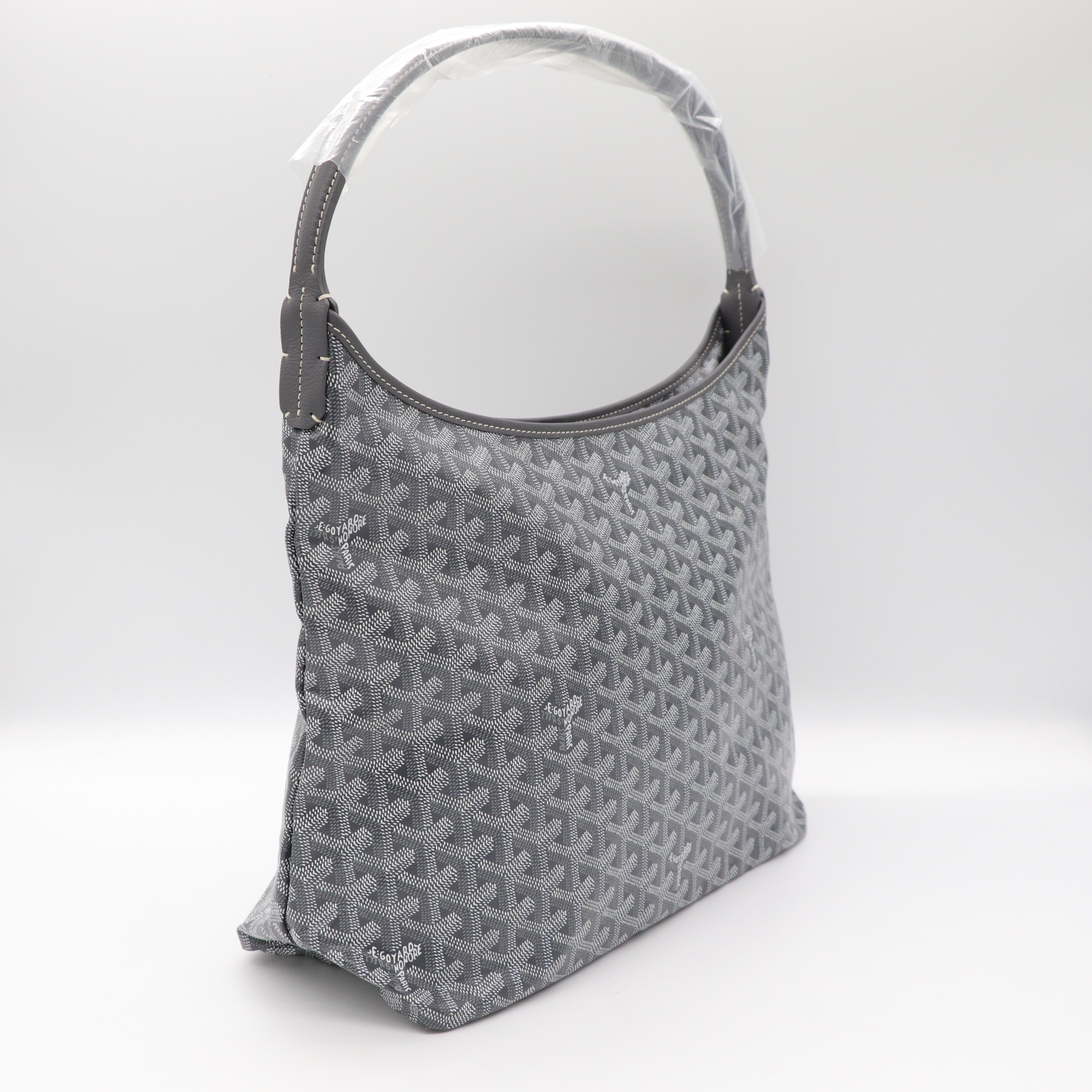 Goyard 戈雅 Bohème Hobo 灰色 帆布 肩背包-2
