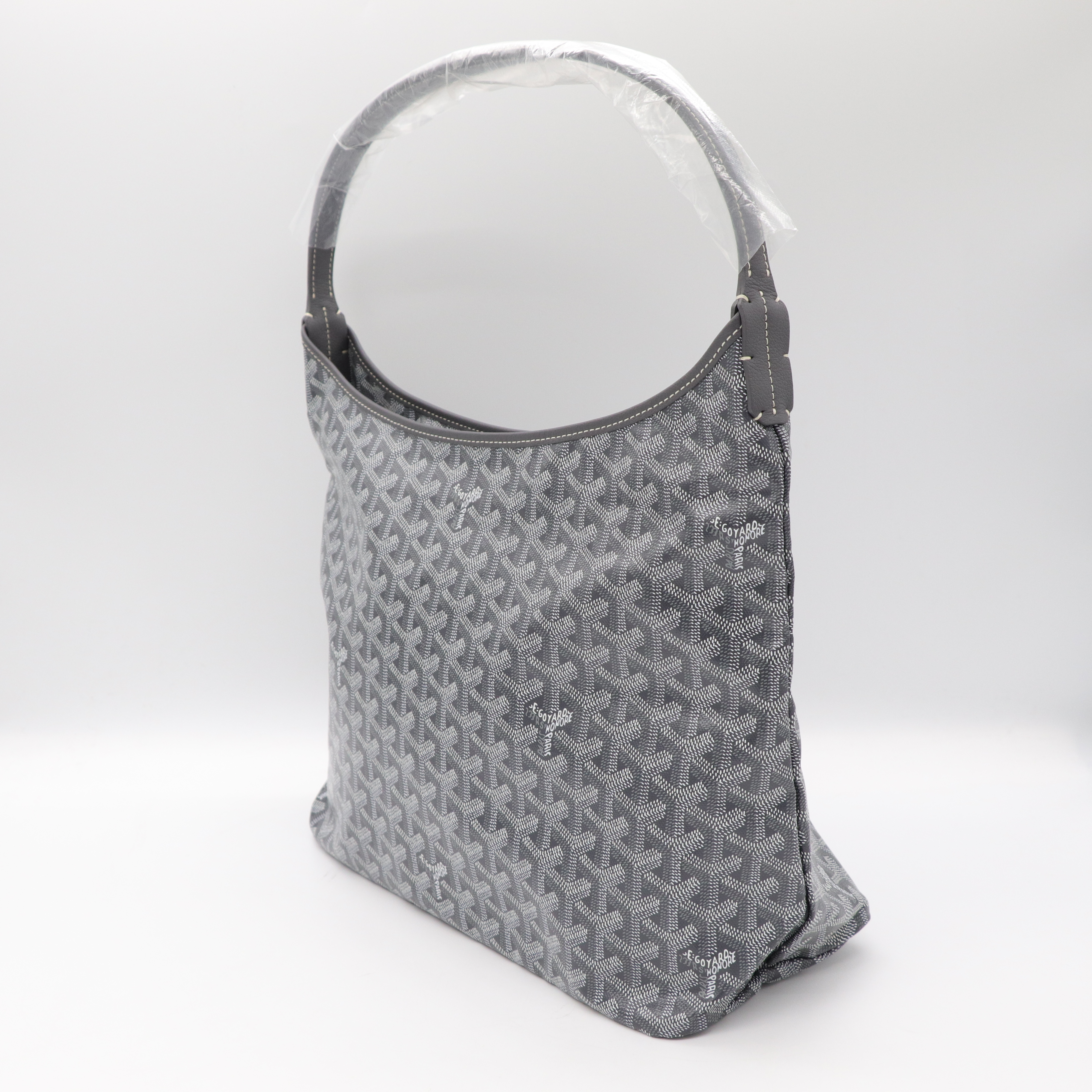 Goyard 戈雅 Bohème Hobo 灰色 帆布 肩背包-3