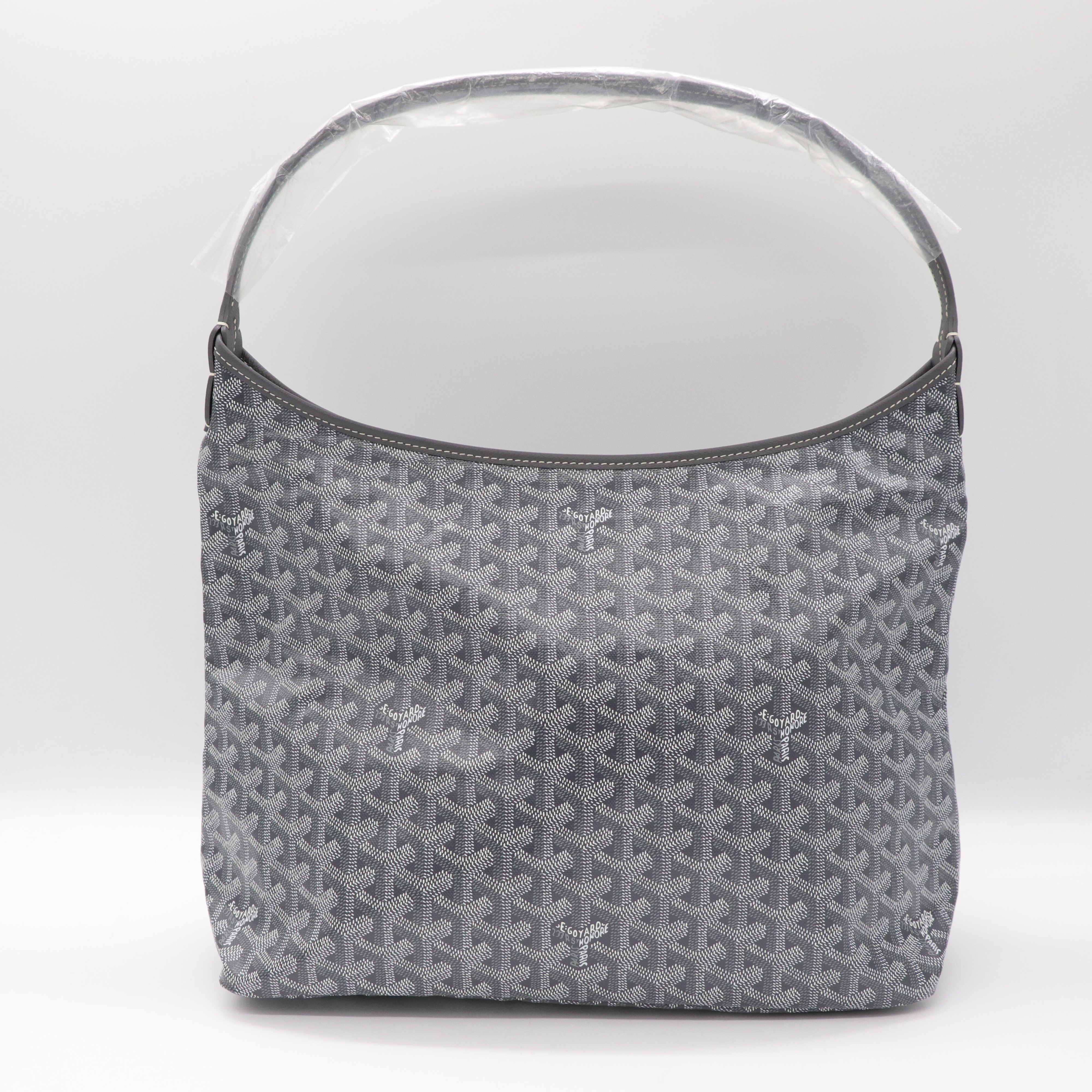 Goyard 戈雅 Bohème Hobo 灰色 帆布 肩背包-4