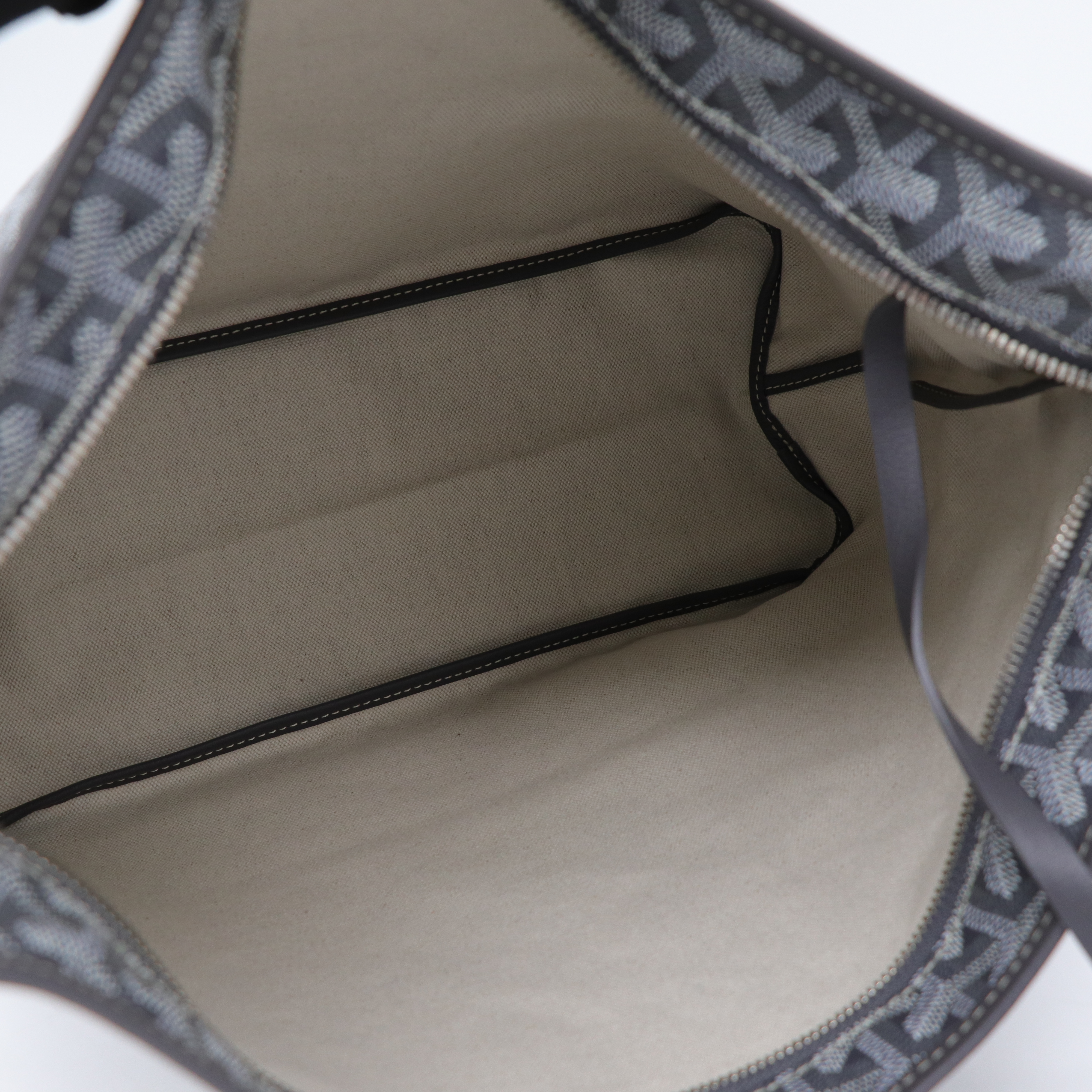 Goyard 戈雅 Bohème Hobo 灰色 帆布 肩背包-7