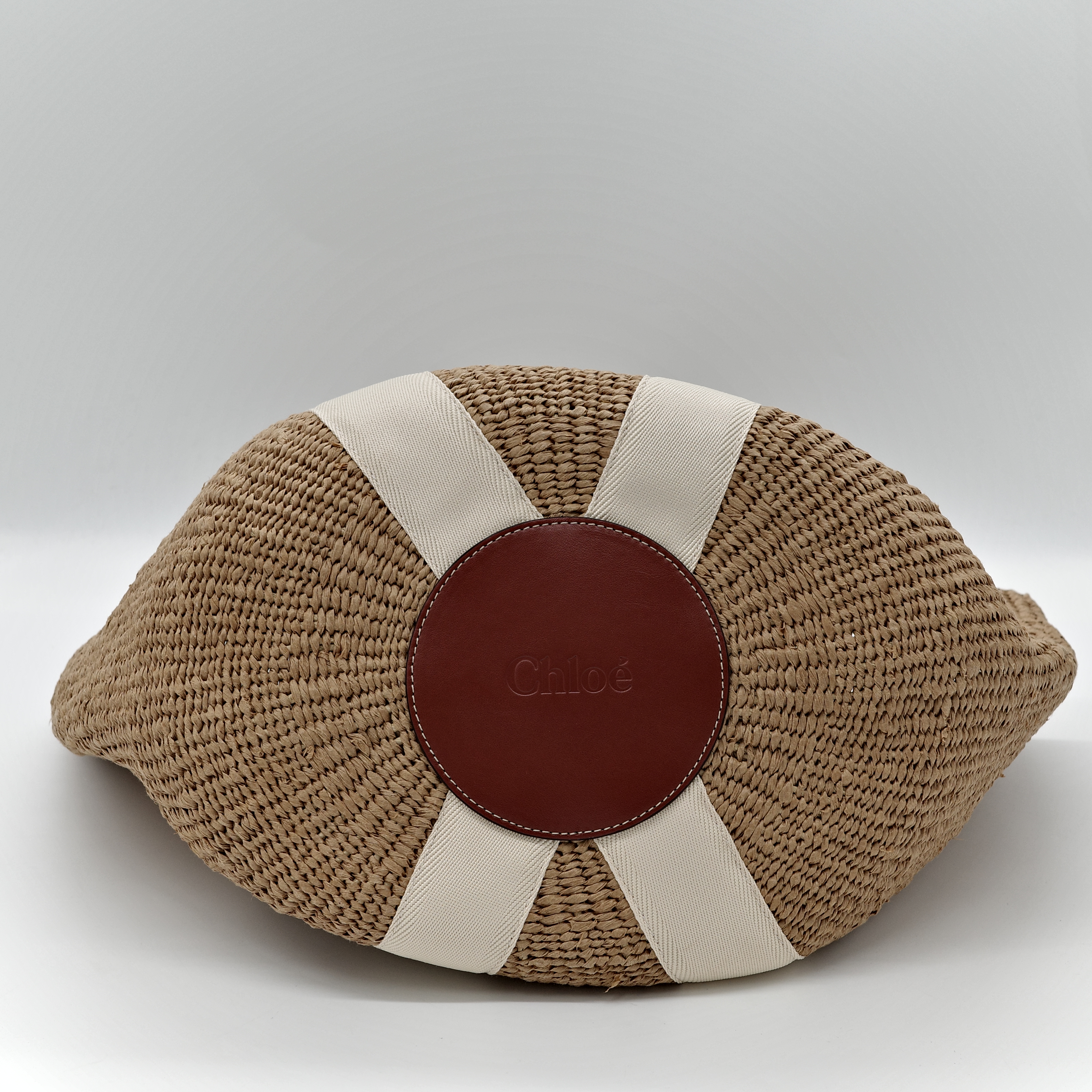 Chloé 蔻伊 Woody 大號 米白 草編包-5