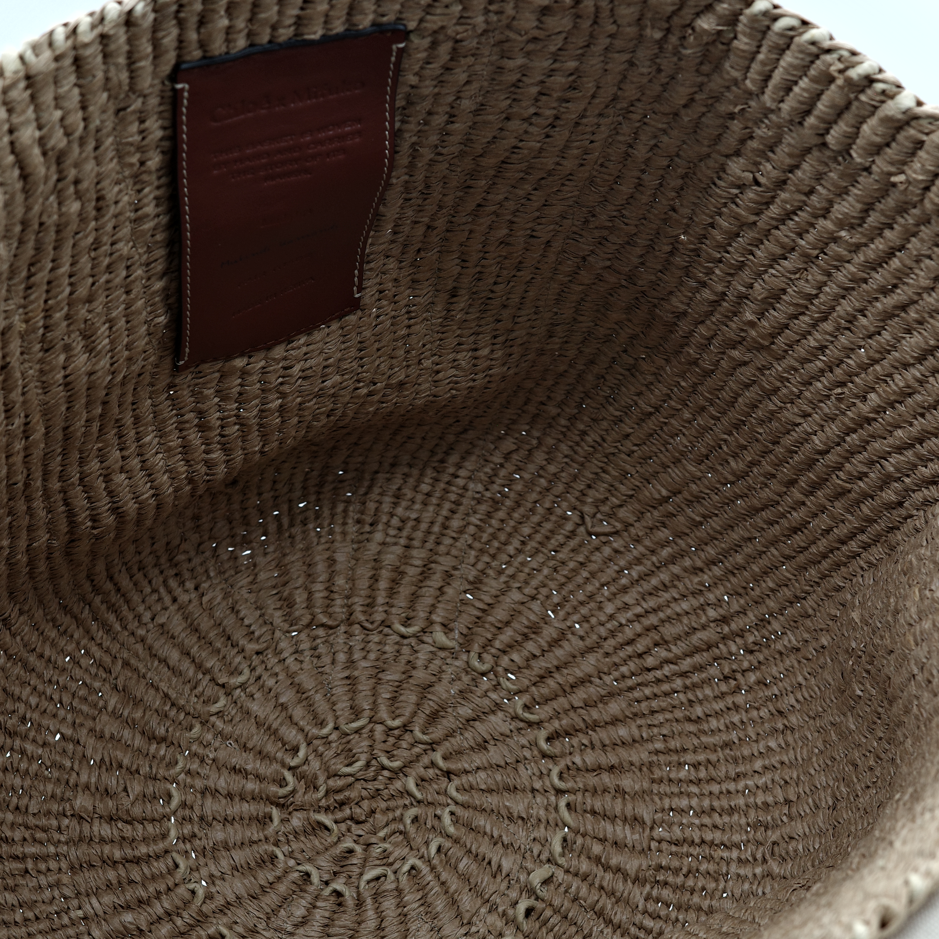 Chloé 蔻伊 Woody 大號 米白 草編包-9