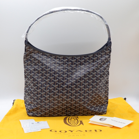 Goyard 戈雅 Bohème Hobo 海軍藍 帆布 肩背包