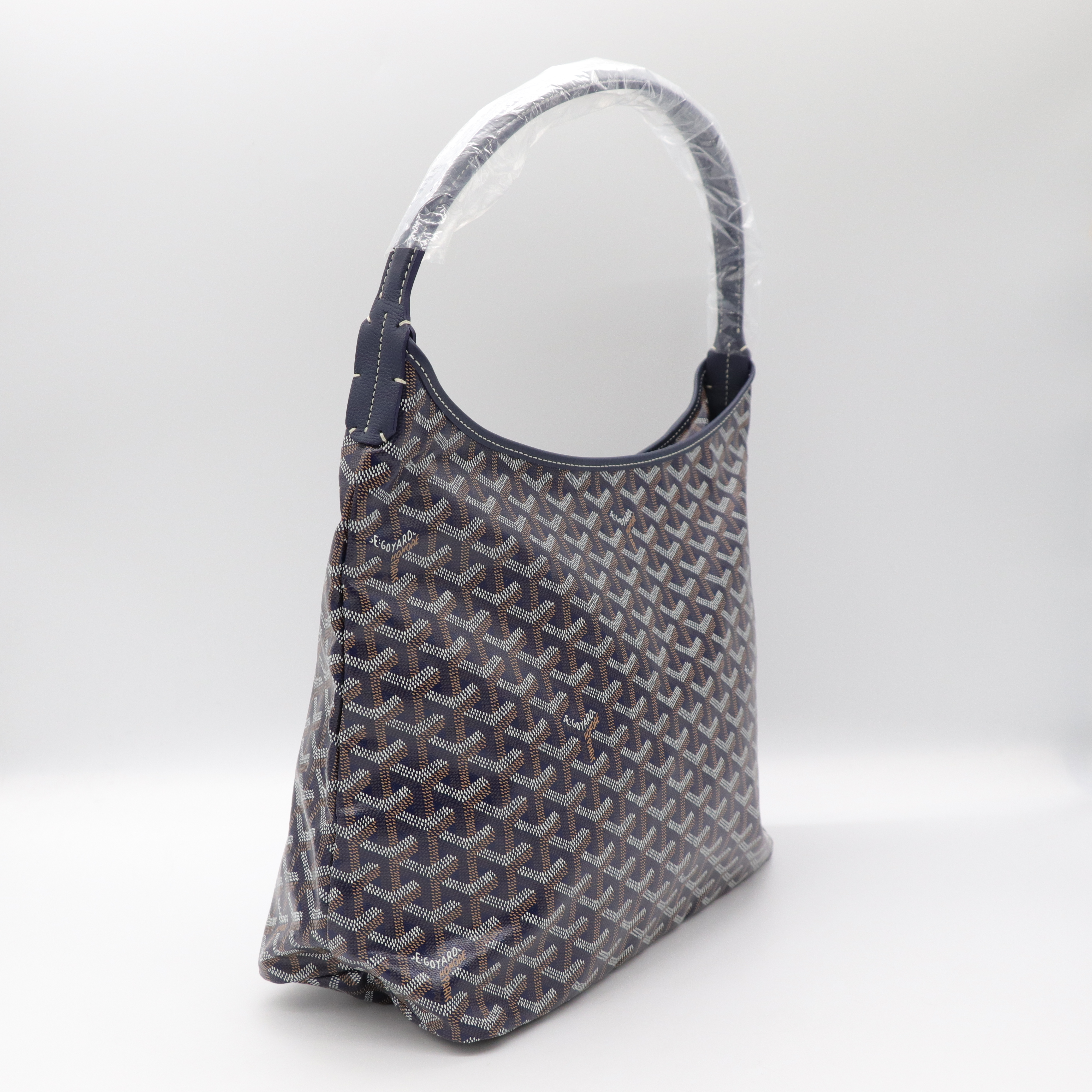 Goyard 戈雅 Bohème Hobo 海軍藍 帆布 肩背包-2