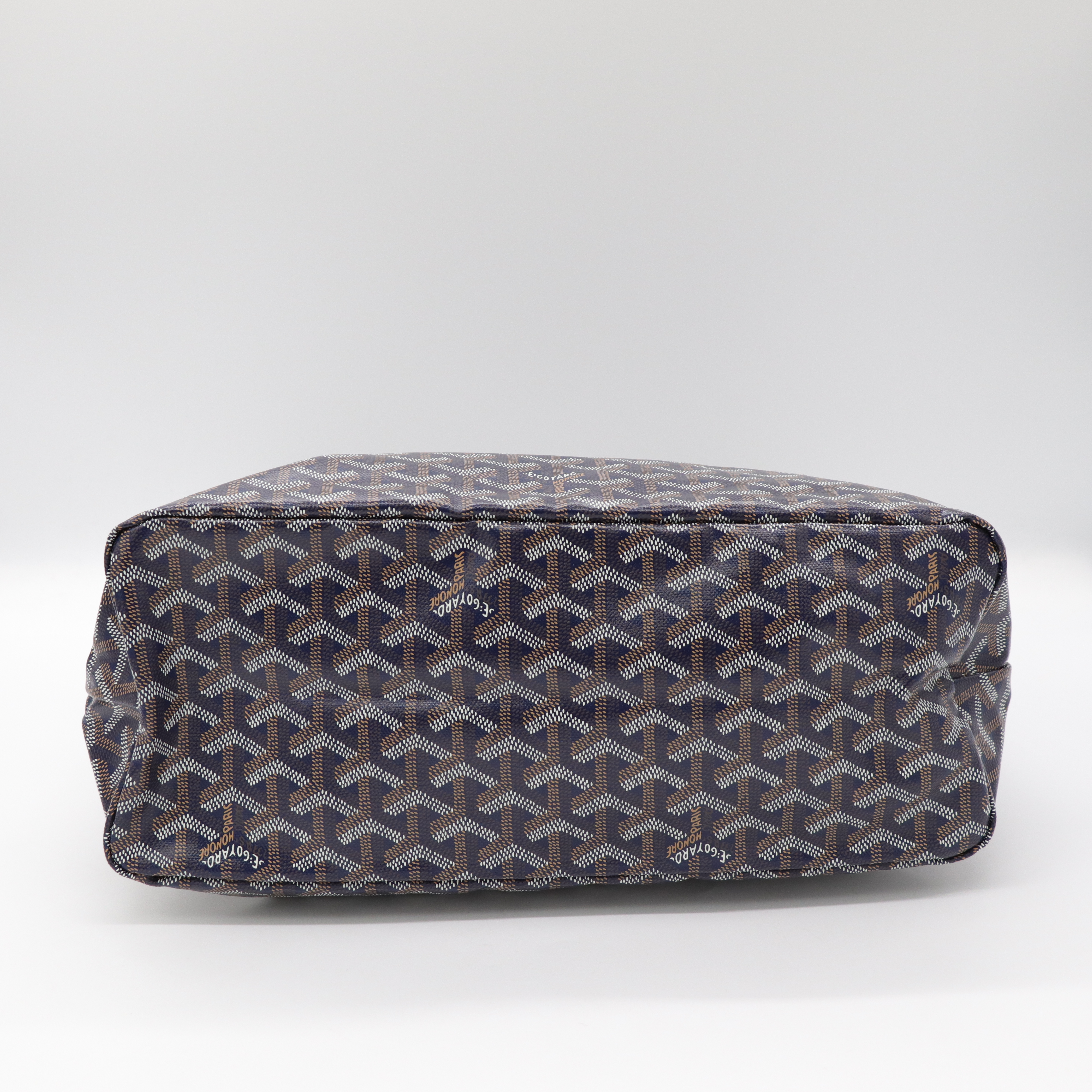 Goyard 戈雅 Bohème Hobo 海軍藍 帆布 肩背包-5