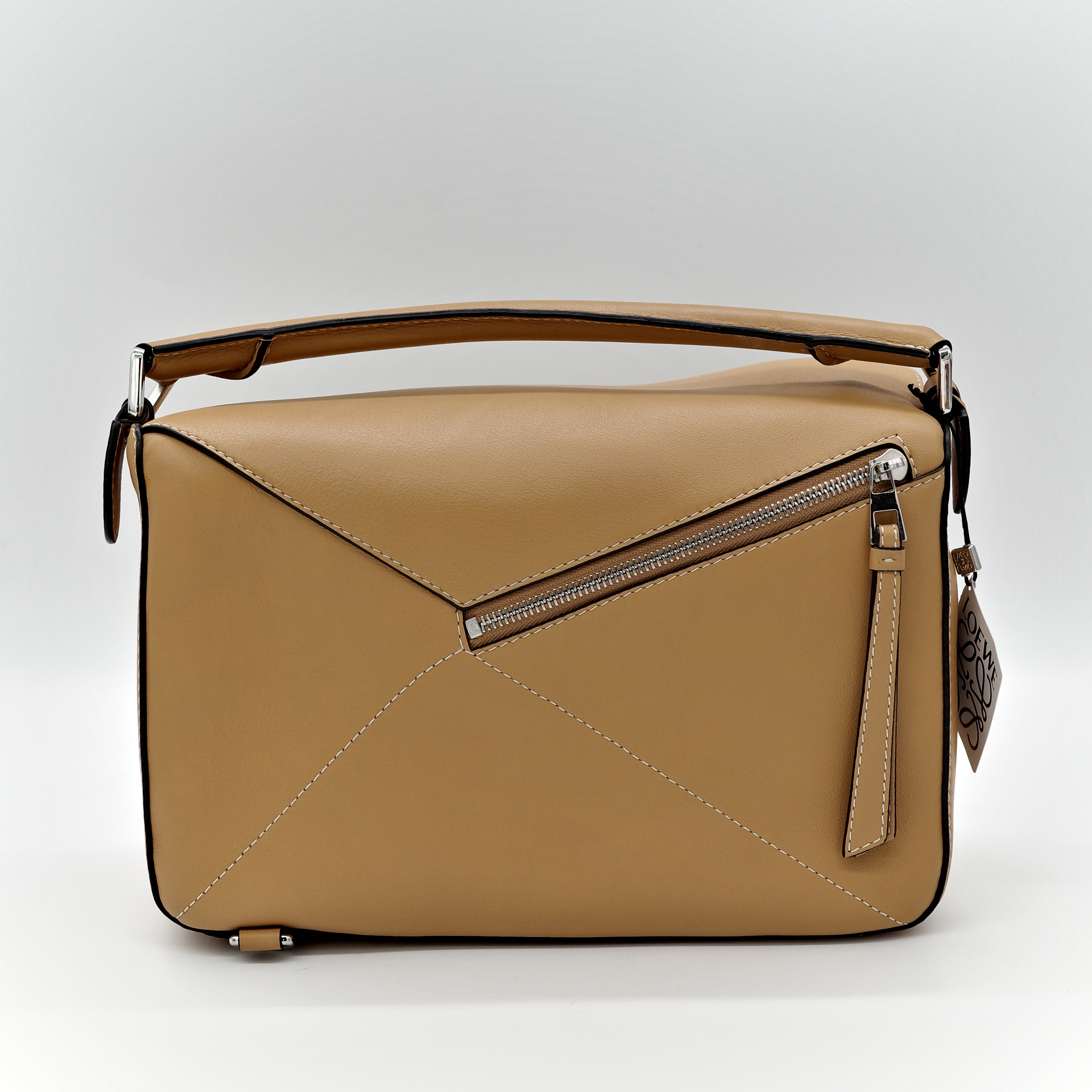 Loewe 羅威 Puzzle 小牛皮 中號  肩背包-4