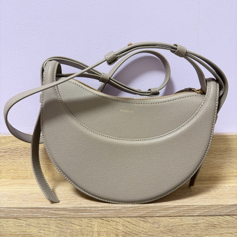 POLENE 月牙包  大象灰