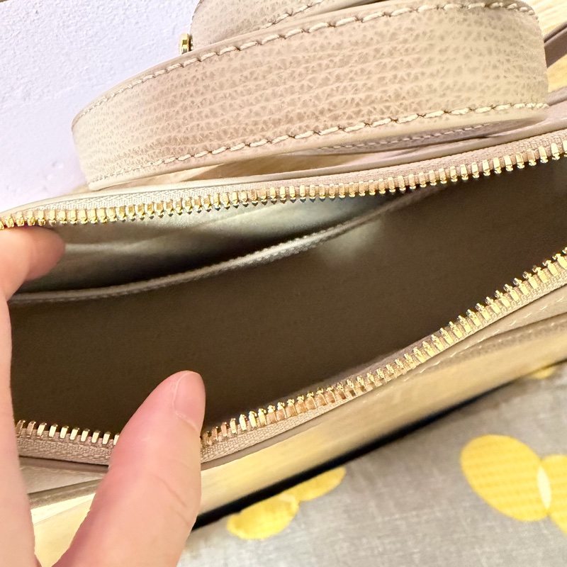 POLENE 月牙包  大象灰-2