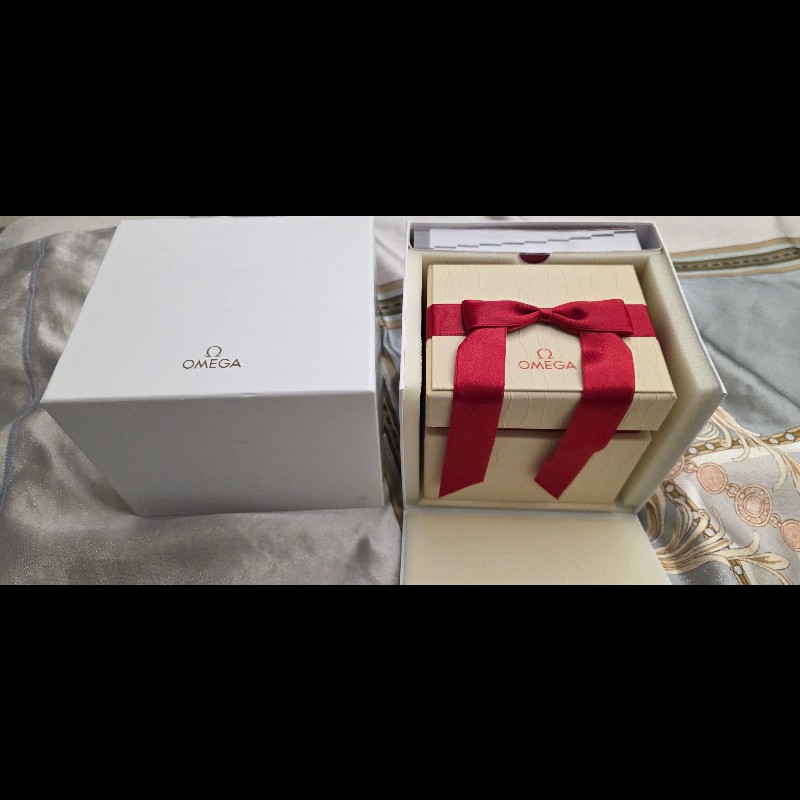 Omega 歐米茄 星座 女錶 鑽石錶 星空面盤 自動機械 瑞士錶 保值款 全新-0