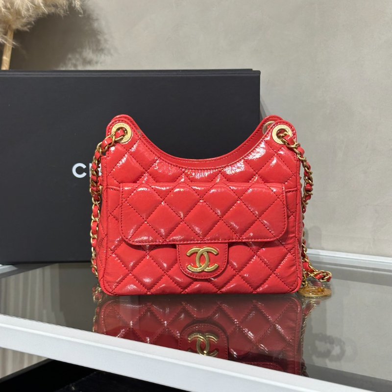 CHANEL 23C天貓精靈 - 小號橘紅金-0