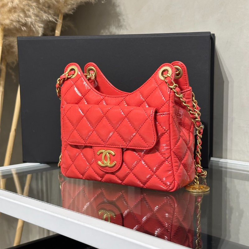 CHANEL 23C天貓精靈 - 小號橘紅金-3