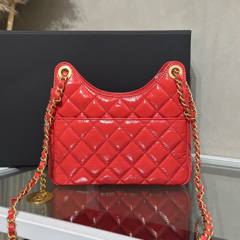 CHANEL 23C天貓精靈 - 小號橘紅金-4