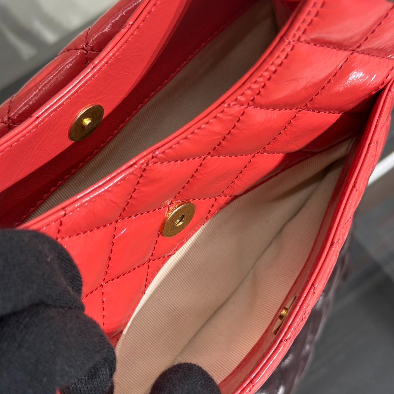 CHANEL 23C天貓精靈 - 小號橘紅金-8