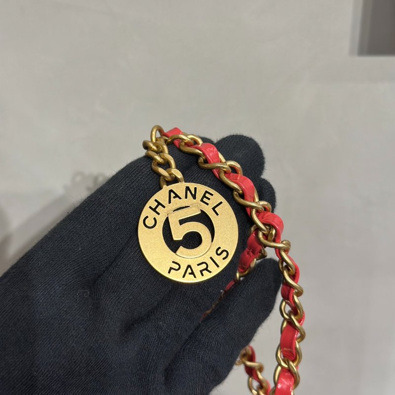 CHANEL 23C天貓精靈 - 小號橘紅金-12