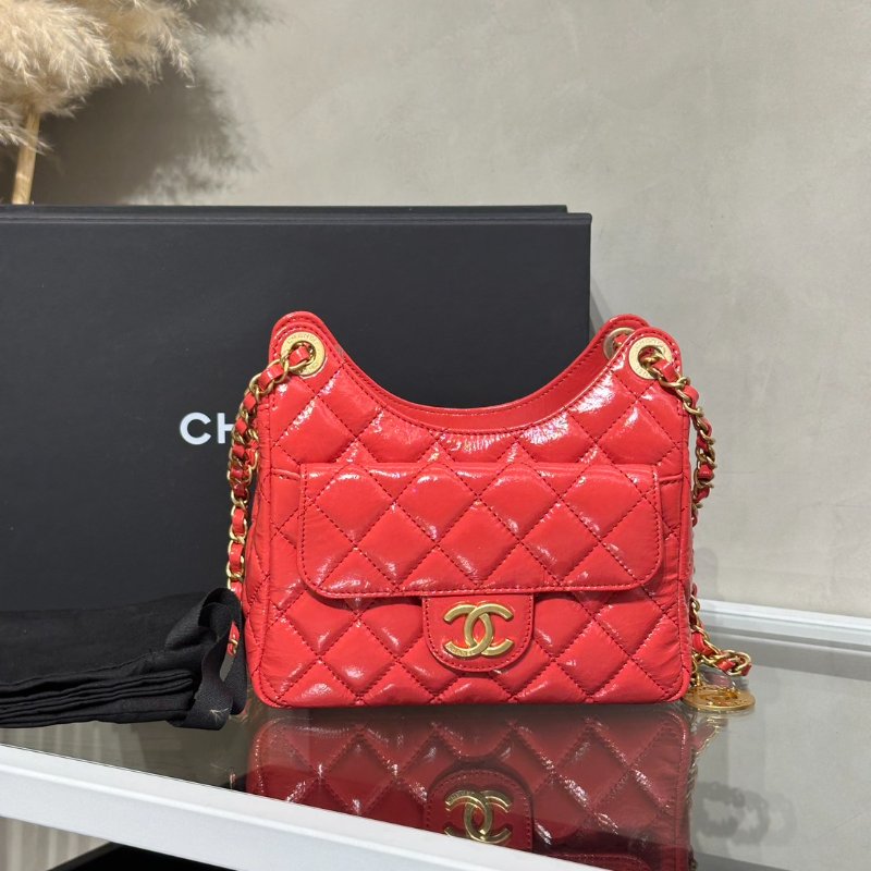 CHANEL 23C天貓精靈 - 小號橘紅金-13