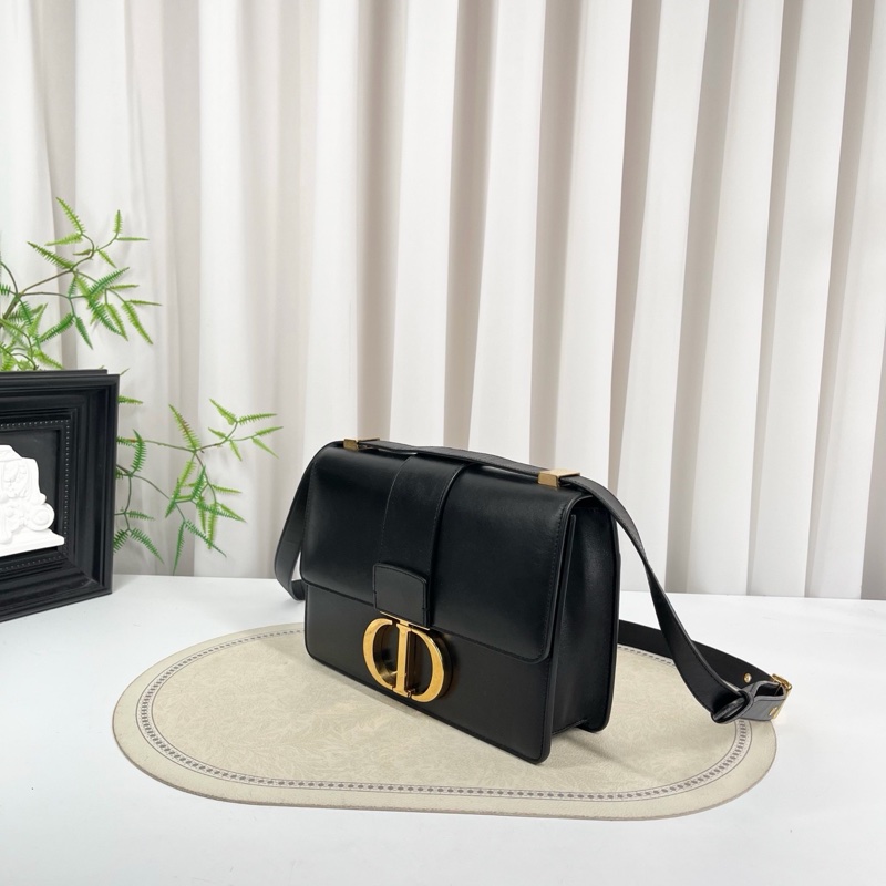 Dior • 經典蒙田Montaigne 30滑面牛皮金釦 附保卡-6