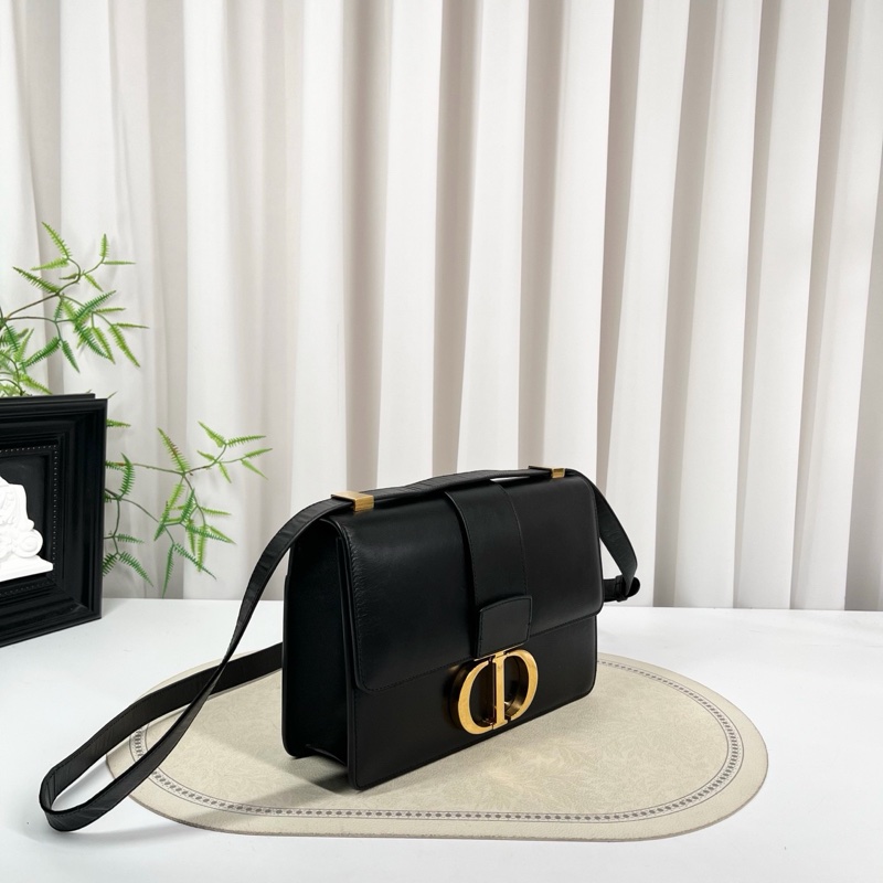 Dior • 經典蒙田Montaigne 30滑面牛皮金釦 附保卡-7