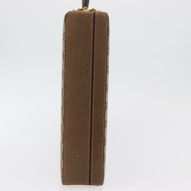 【日本直送】GUCCI GG Plus Supreme 公事包 PVC 米色 金色 正品 175778A-2