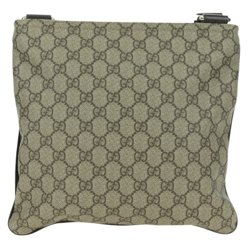 【日本直送】GUCCI GG Supreme 單肩包 PVC 米色 金色 295257 正品 am11420V-1