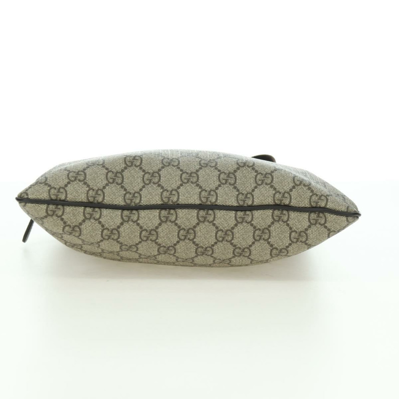 【日本直送】GUCCI GG Supreme 單肩包 PVC 米色 金色 295257 正品 am11420V-4