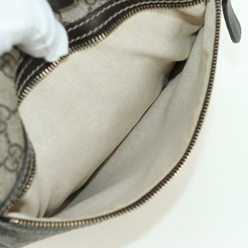 【日本直送】GUCCI GG Supreme 單肩包 PVC 米色 金色 295257 正品 am11420V-19