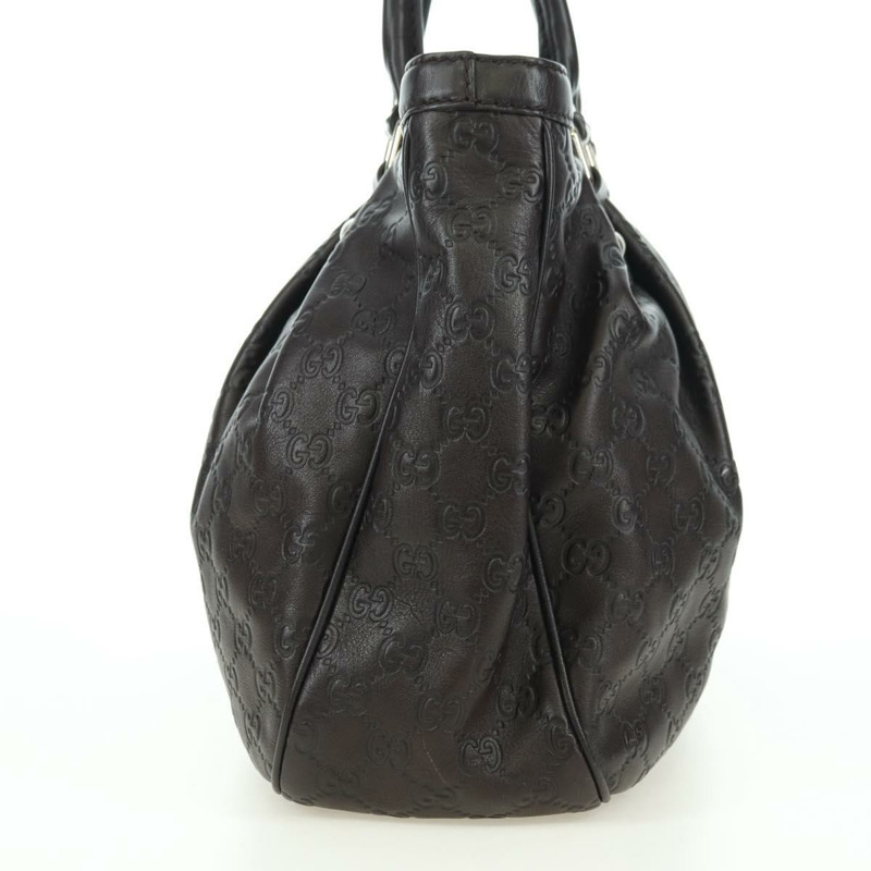 【日本直送】GUCCI GG帆布 Guccissima Sukey 包 皮革 棕色 金色 296835 正品 am11423V-2