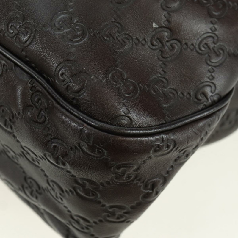 【日本直送】GUCCI GG帆布 Guccissima Sukey 包 皮革 棕色 金色 296835 正品 am11423V-16
