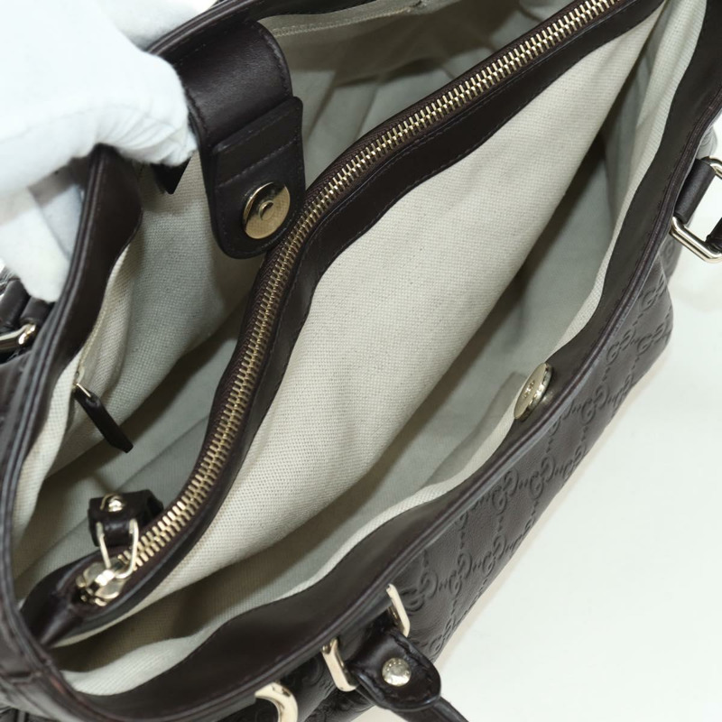 【日本直送】GUCCI GG帆布 Guccissima Sukey 包 皮革 棕色 金色 296835 正品 am11423V-18