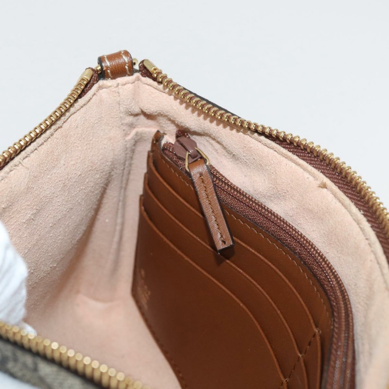 【日本直送】GUCCI GG Supreme 鏈條單肩包 PVC 米色 金色 456866 正品 176776A-20