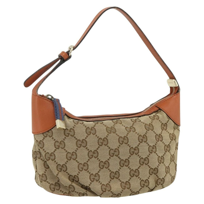 【日本直送】GUCCI GG帆布Sherry系列手提包 米色/金色 224093 正品 177439A-0