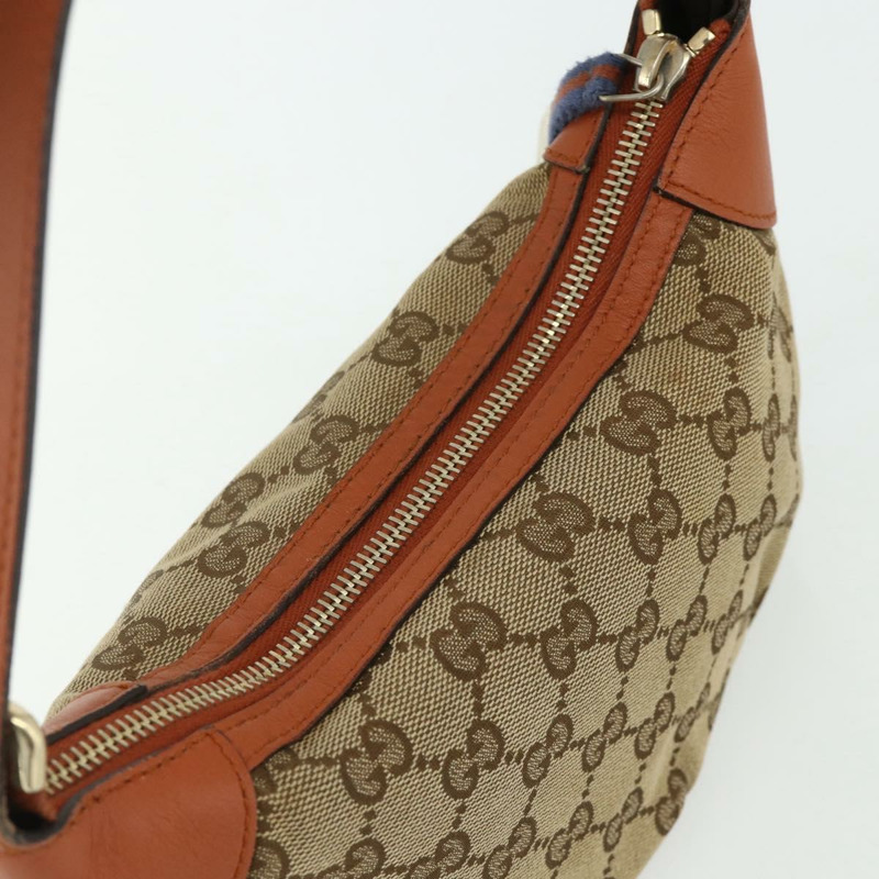 【日本直送】GUCCI GG帆布Sherry系列手提包 米色/金色 224093 正品 177439A-5