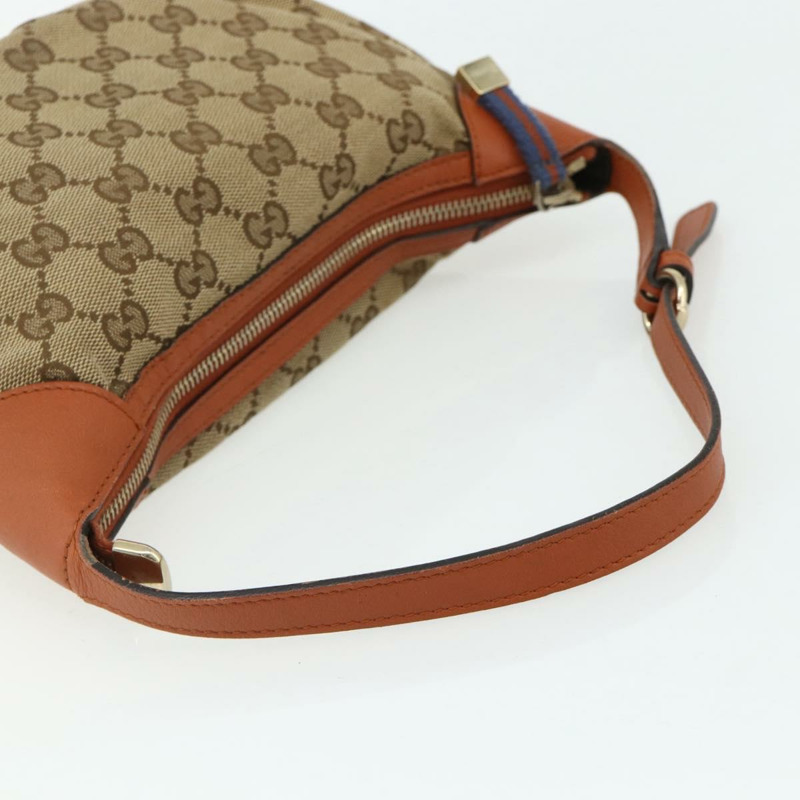 【日本直送】GUCCI GG帆布Sherry系列手提包 米色/金色 224093 正品 177439A-6