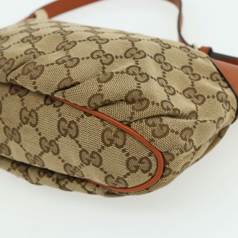 【日本直送】GUCCI GG帆布Sherry系列手提包 米色/金色 224093 正品 177439A-14
