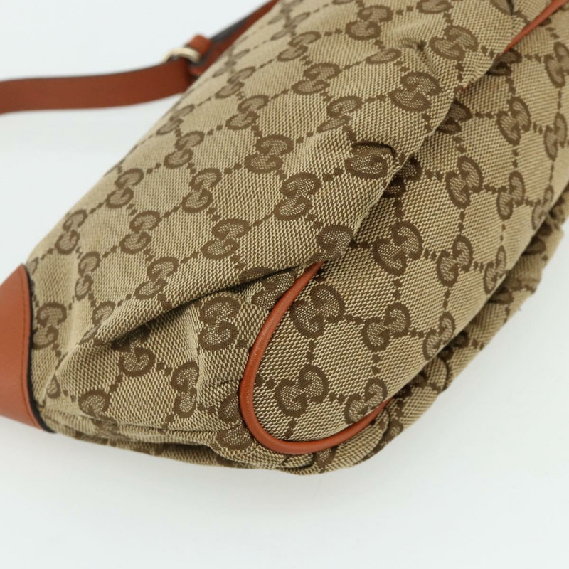 【日本直送】GUCCI GG帆布Sherry系列手提包 米色/金色 224093 正品 177439A-15