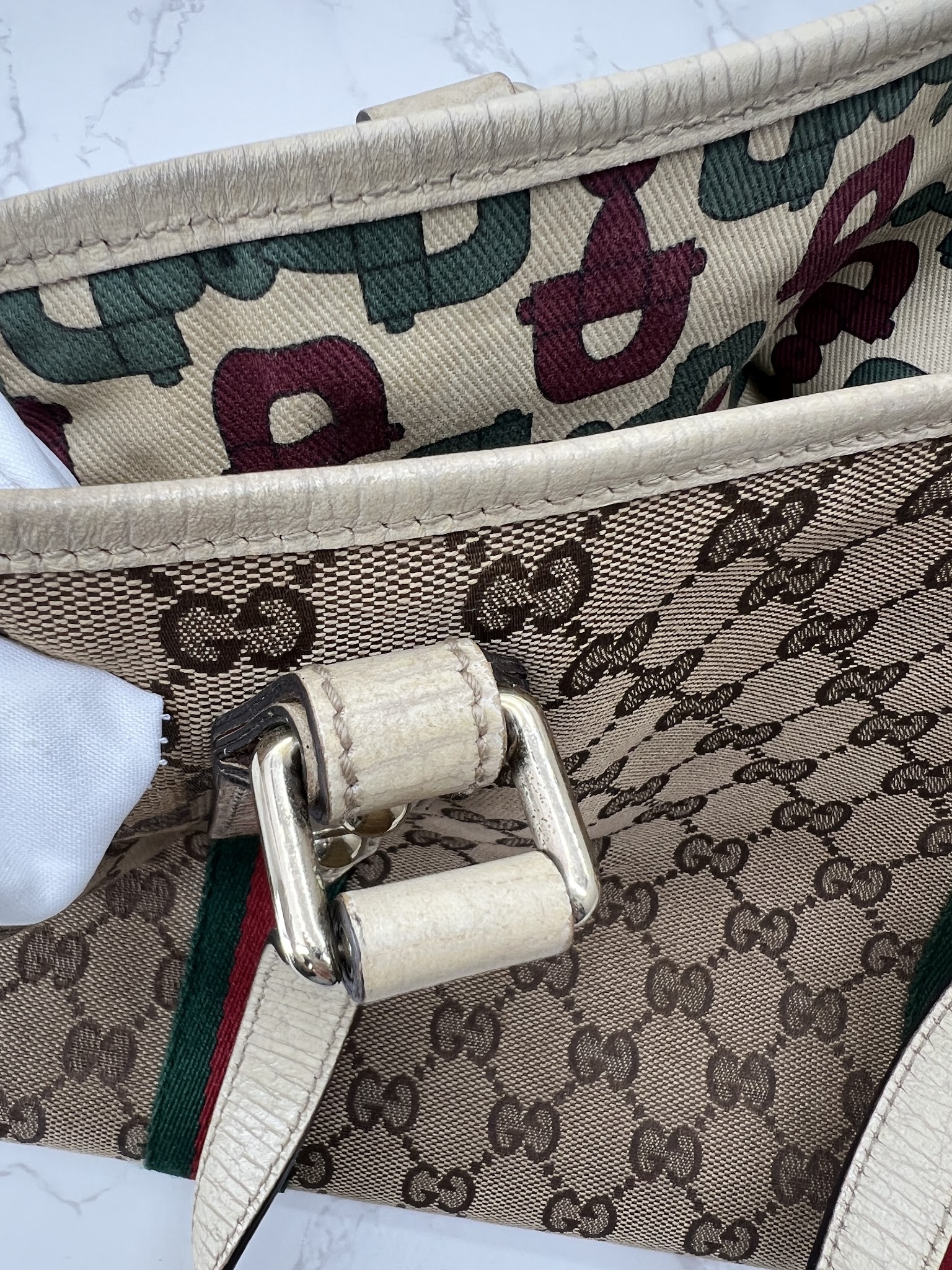 香緹國際精品 緹花布 肩背包 975-18