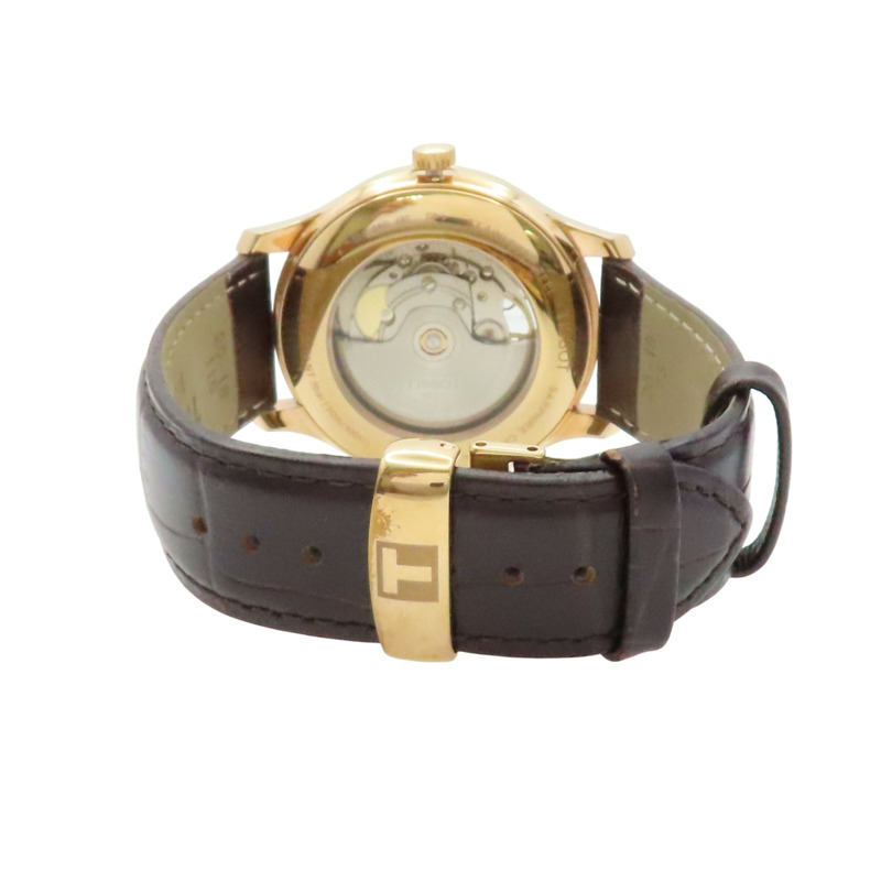 白色錶盤 皮帶 不鏽鋼 Tradition Powermatic 80 腕錶【TISSOT天梭】 T063.907A-2